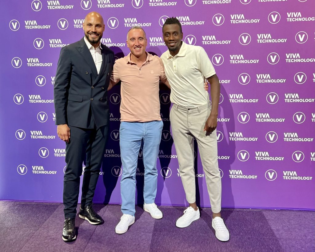 Blaise Matuidi, Malek Semar, and Yohan Benalouane Blaise Matuidi, Malek Semar, and Yohan Benalouane