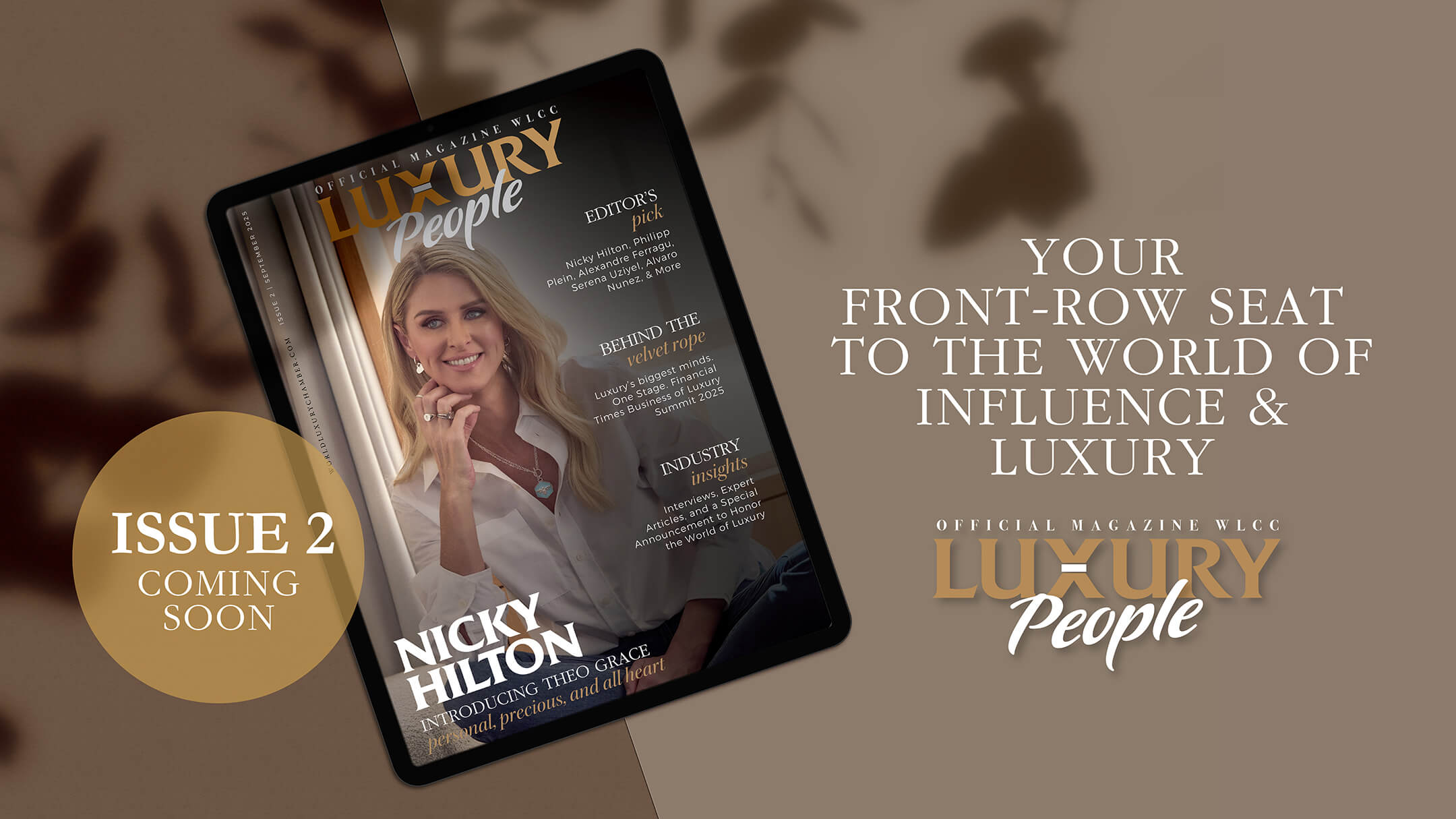 What to Expect from the Next Issue of Luxury People Magazine