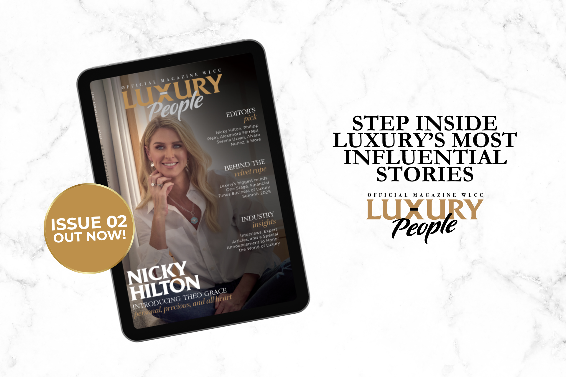 Step Inside Luxury’s Most Influential Stories: Luxury People Magazine Issue 2