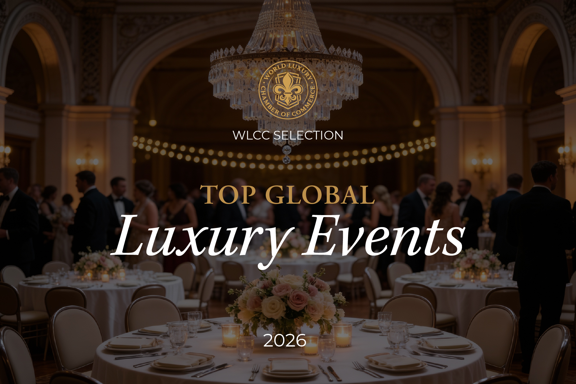 WLCC Selection: TOP Global Luxury Events to Attend in 2026