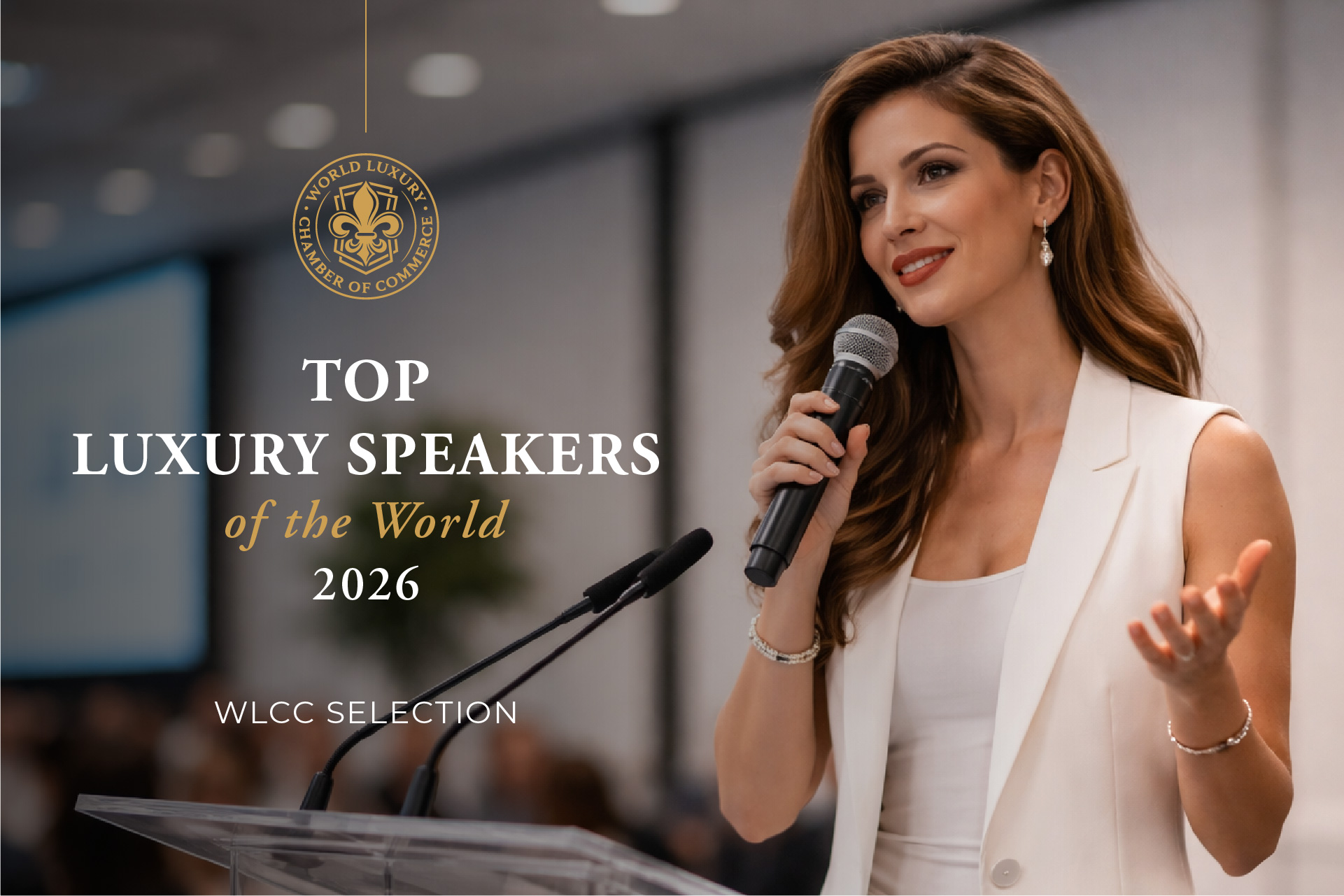 WLCC Announces the 2026 Selection of TOP Luxury Speakers of the World